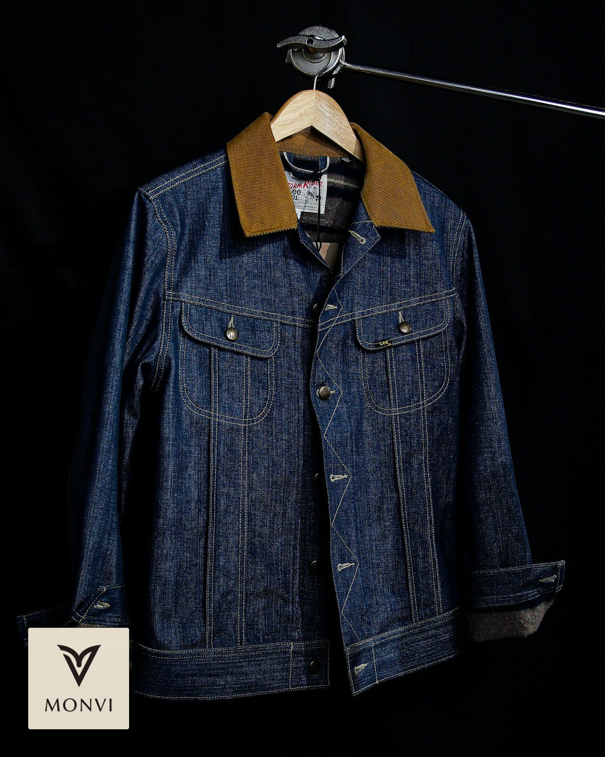 Denim Coat — Indigo