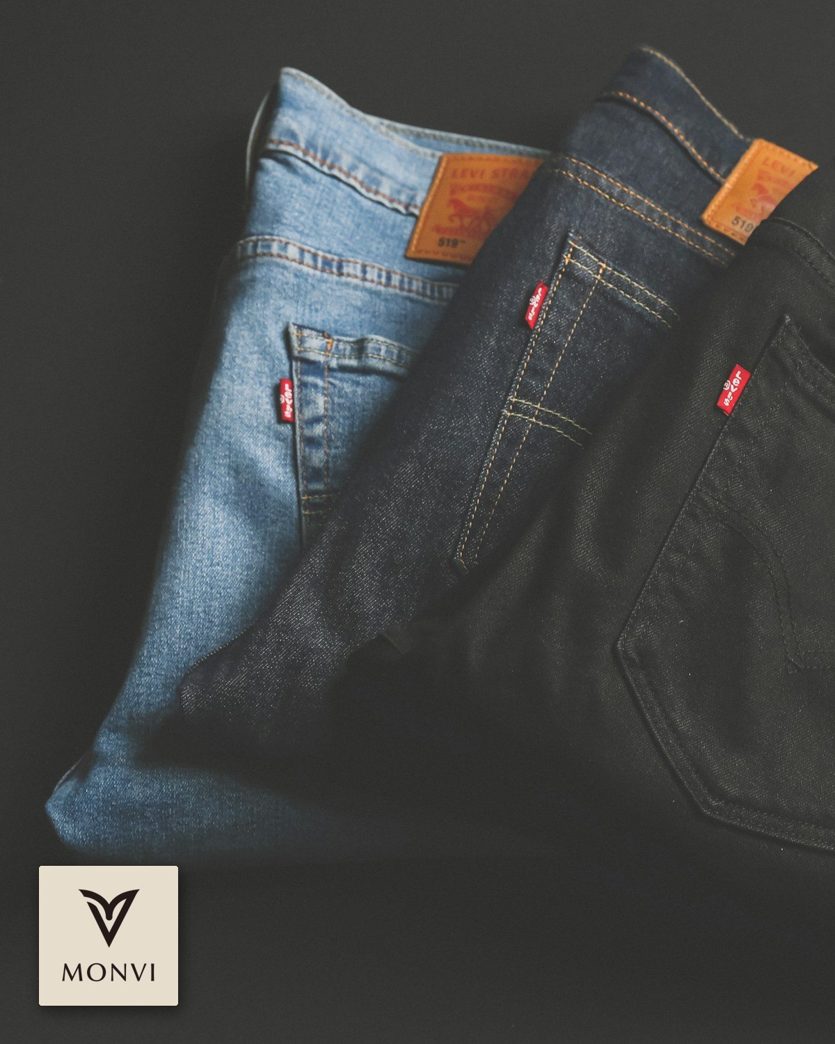 Men’s Straight Denim Trouser